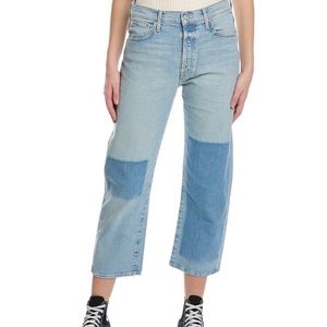 MOTHER The Ditcher Pre-Party Crop Denim Jeans